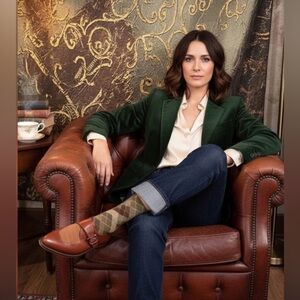 Scarpa Italian Leather Monk Strap Shoes Mens Size 40 Brown Two-Tone Vintage